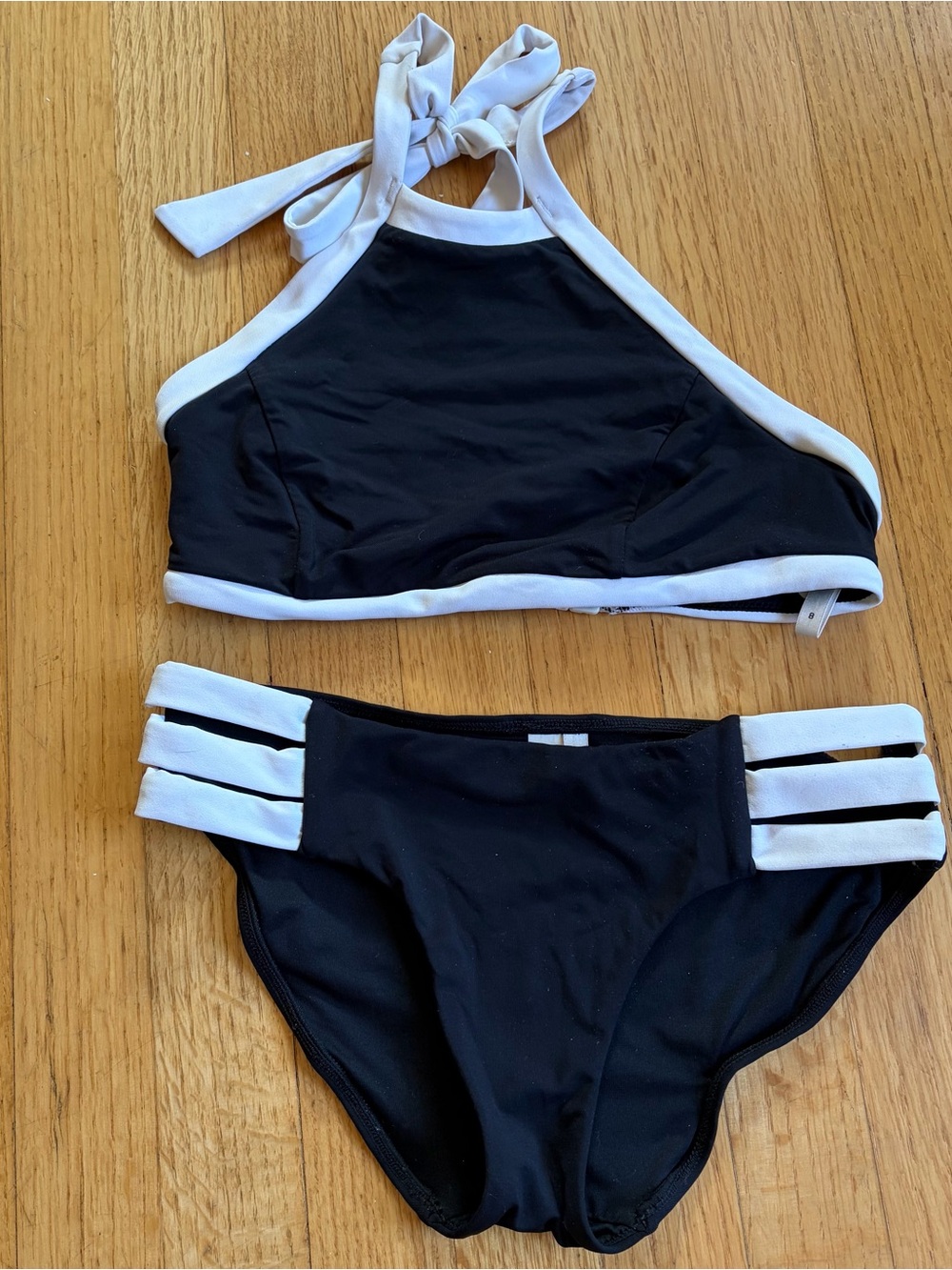 Seafolly Black and White Bikini